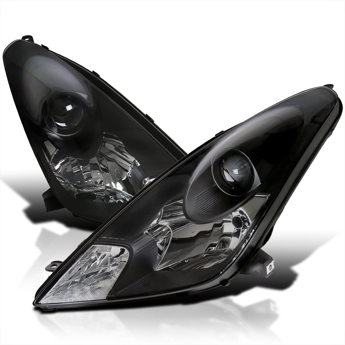 Spec-D Tuning Black Projector Headlights Compatible with 2000-2005 ...
