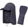 thumbnail image 4 of Coofit Sun Cap Foldable Practical Summer Sun Protection Hat Fishing Hat for Outdoors, 4 of 4