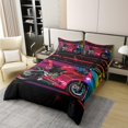 thumbnail image 2 of Bike Funda Nórdica 100% Algodón Tamaño Completo Racing Motocross Rider Comforter Cover, 2 of 8