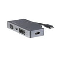 thumbnail image 2 of StarTech USB-C Multiport VGA/DVI/HDMI Video Adapter - Space Gray, 2 of 5