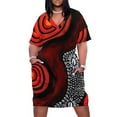 thumbnail image 1 of Segmentos de la vida II vestido holgado con bolsillo bonito artista Olivia Alie Le Riche # 396B, 1 of 6