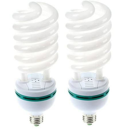 

2X 105W (525W Equiv) 5500K Photography Daylight E27 Fitting CFL Bulb