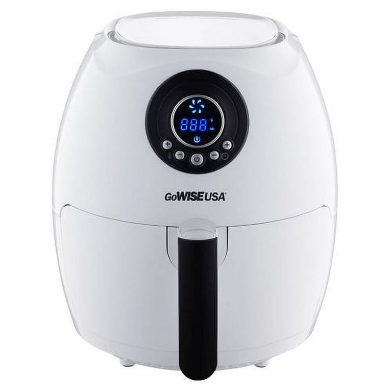 GoWISE USA 2.75 Quart Programmable Electric Air Fryer Blush