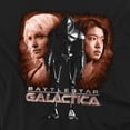 thumbnail image 2 of Battlestar Galactica Men's  Created By Man T-shirt Black, 2 of 7