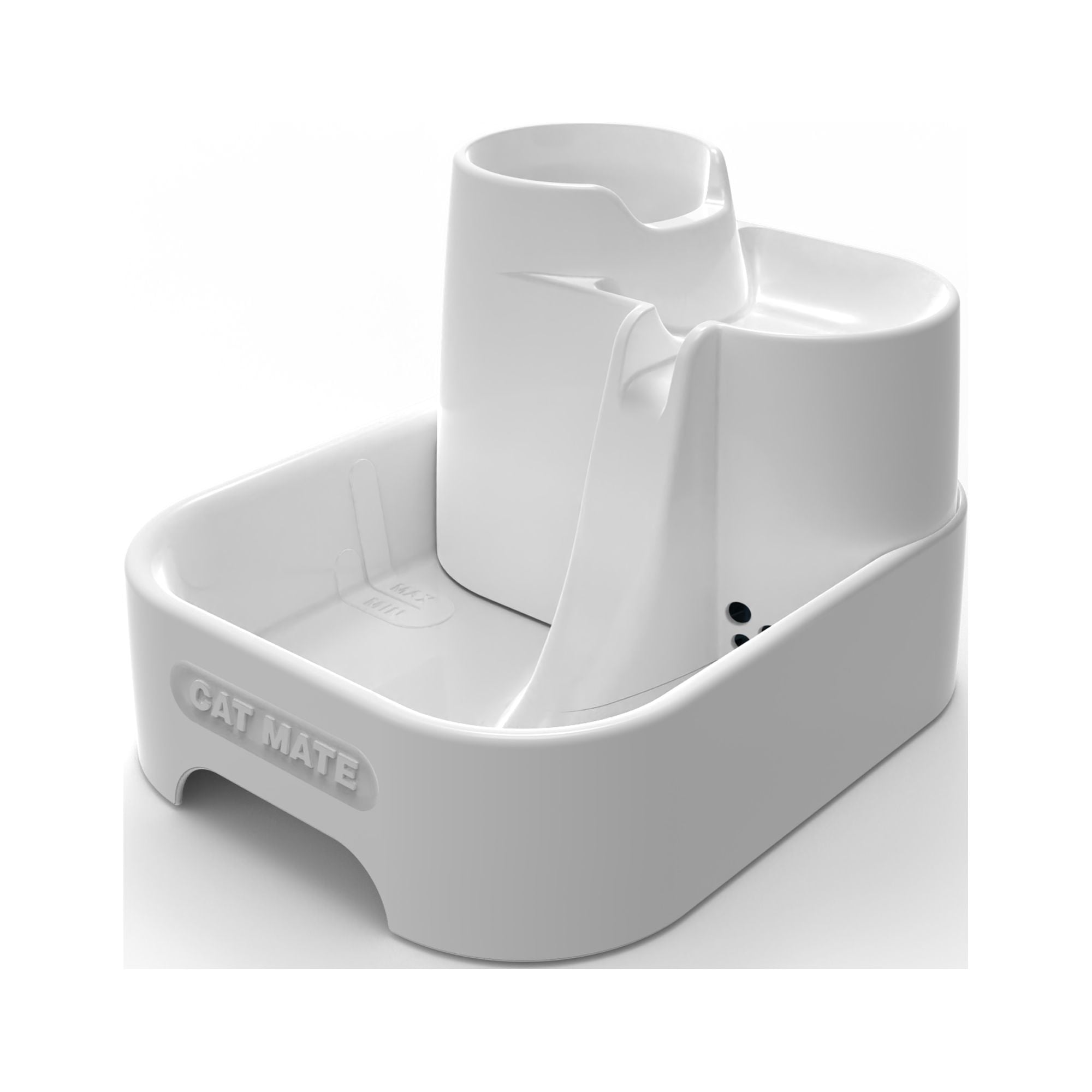 Cat Mate 3 Level Pet Fountain 70 Fl. Oz. with 3 Stage Filter for Cats and Small Dogs Walmart