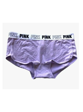 VICTORIAS SECRET PINK LOGO BOYSHORT PANTY. NWT  Victoria secret pink logo,  Pink logo, Victoria's secret pink