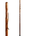 thumbnail image 3 of Brazos Handcrafted Wood Walking Stick, Twisted Pine, Trekker Style Handle, for Men & Women, Made in the USA, Brown, 55", 3 of 8