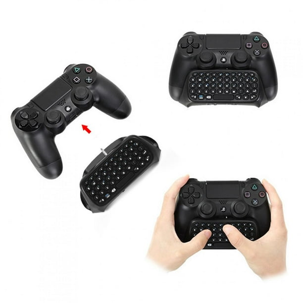 Teclado PS4 Mini Teclado de Mensaje de Teclado de Juegos de Bluetooth Chatpad inalambrico para Sony Playstation 4 PS4 Controller ps4 keyboard Higoodz Accesorios Electronicos Walmart en linea