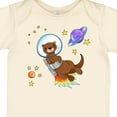 thumbnail image 4 of Inktastic Otter Space Cute Otter with Rocket Pack Boys or Girls Baby Bodysuit, 4 of 5