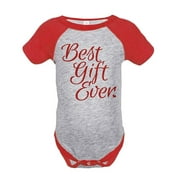 Custom Party Shop Baby's Best Gift Ever Christmas Onepiece Red