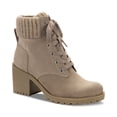 thumbnail image 2 of Sun + Stone Womens Romina Knit  Combat & Lace-up Boots, 2 of 2