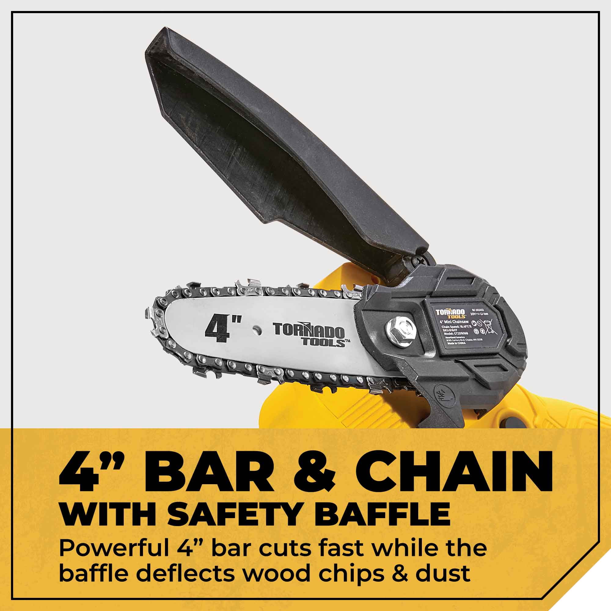 Tornado Tools 20V Mini Chainsaw