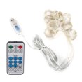 thumbnail image 1 of Guirnalda de Luces con Cable de Cobre USB 300LED Control Remoto con 8 Modos Interior y Exterior para Decoración de Cortinas de Fiesta y Boda ANGGREK Otros, 1 of 8