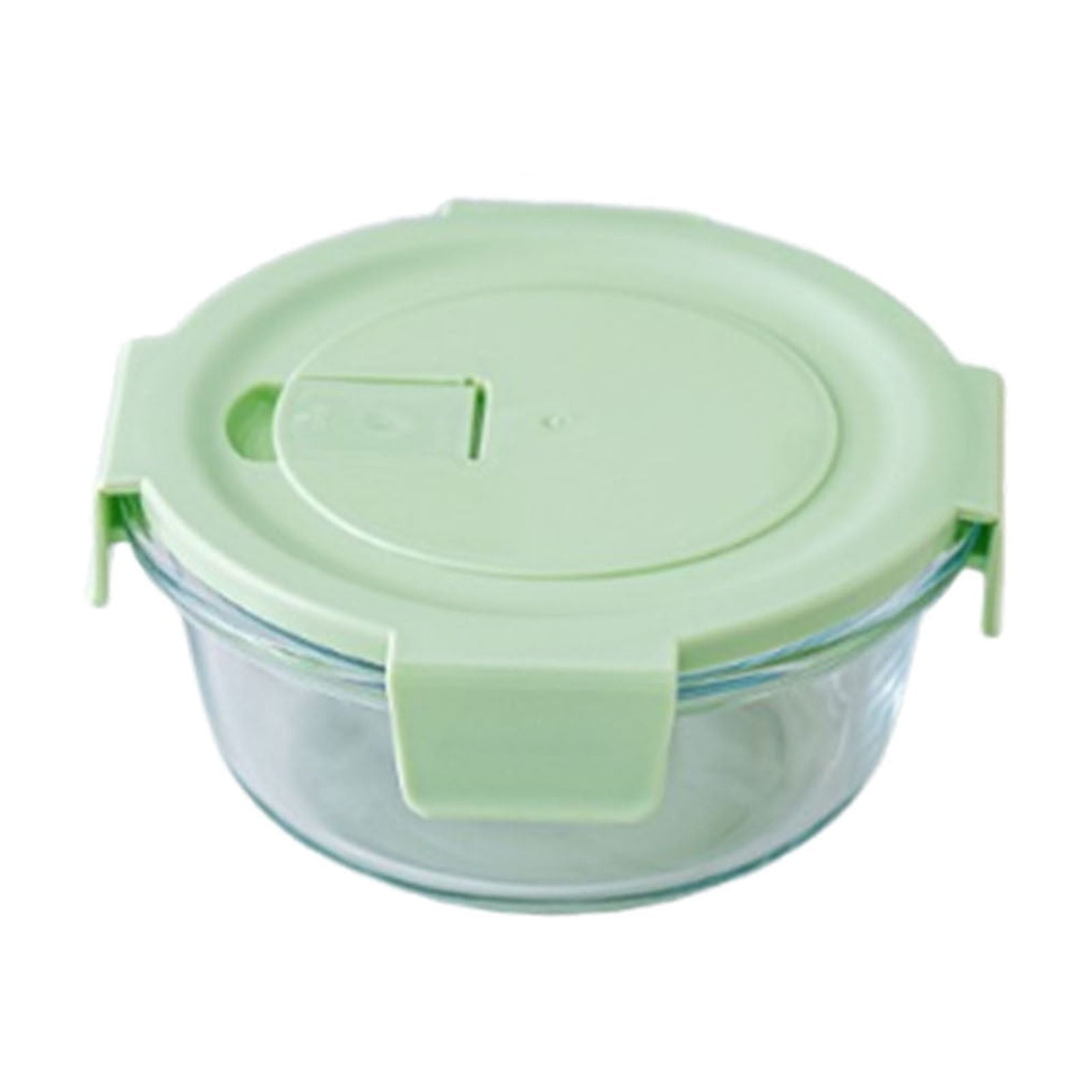 Glass Lunch Box Microwave Safe Container Meal Prep Glass Bento Box Airtight Food Storage Box Reusable Fresh Keeping Container For Kitchen Office Travel Food Storage Use