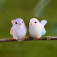 thumbnail image 5 of Dserhfy Cute Simulation Bird Animal Mini Figurine Model DIY Landscape Garden Ornament, 5 of 8