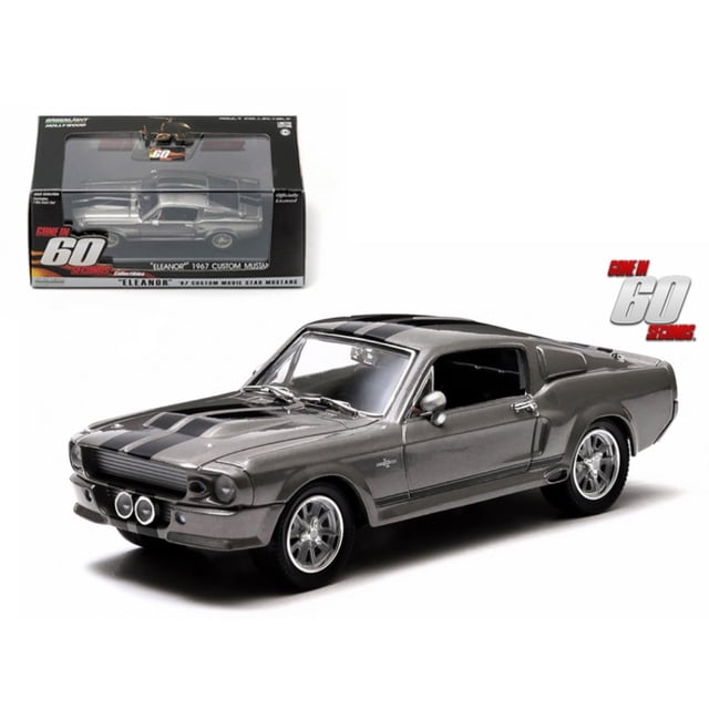 1967 Ford Shelby Mustang GT500 \ Eleanor \ \ Gone in Sixty Seconds \ "Película (2000) 1/43 Diecast Car Model by Greenlight" Greenlight 86411