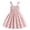 Pink, variant on HAOTAGS Girls PrincessDresses Sleeveless One-Shoulder Sparkly Party Dress with Belt Pink Size 4