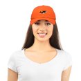 thumbnail image 5 of DALIX Killer Whale Hat Orca Marine Life Baseball Cap in Orange, 5 of 5