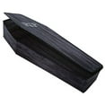 thumbnail image 2 of Seasonal Visions Wooden-Look Coffin with Lid Halloween Decoration - 60 in x 24 in x 10 in, 2 of 2