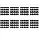 thumbnail image 1 of Acoplador de 200 Piezas Rj45 Gatos Trapezoidales Cat6 Acoplador En Línea Hembra Una Hembra Acoplador de Inserción, 1 of 7