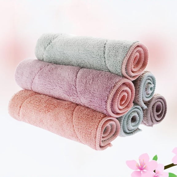 TABLZONE 10pcs Superfine Fiber Dish Cloth for Kitchen Dishes and Bowls, Thick