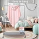 thumbnail image 2 of 2pcs Toalla De Baño Bebé Con Capucha Animales Manta Suave Modelo Gris y Rosa, 2 of 4