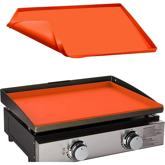 22" Silicone Griddle Mat for Blackstone 22 Inch Griddle, Heavy Duty Food Grade Silicone Griddle Cover, Protect Your Griddle from Dirt & Rust All Year Round