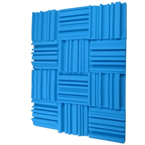 SELLCLUB 12 Pack Irregular Acoustic Foam Broadband Soundproofing Panel, 10x10x2 inche Noise Insulation Foam for Studio
