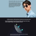 thumbnail image 3 of Gafas de sol Xiaomi Mijia Gafas de sol polarizadas Unisex UV400 Gafas de sol deportivas Ultraligeras Ideal para conducir o realizar actividades deportivas Gris MIJIA Gafas de sol, 3 of 7