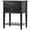 Black, variant on Glory Furniture Newton 2 Drawer Nightstand in Pink