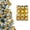 Yellow, variant on LKXGBMY 24Pcs Christmas Balls Ornaments, 4 Style 3cm Shatterproof Christmas Tree Decorations Hanging Ball for Holiday Wedding Party Decoration, Yellow
