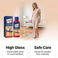 thumbnail image 4 of Hardwood Floor Polish and Restorer, Wood Scratch Remover Fast Acting Wood Conditioner for Furniture Cabinets Repairs Scratches 2026 New Kilougeis, 4 of 9