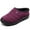 Purple, variant on CHICVOMEY Winter Women's Slippers Fuzzy Plush Lined House Shoes Slip-On Slippers for Women Indoor/Outdoor Comfort Waterproof Slippers