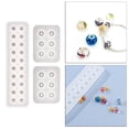thumbnail image 1 of Perles Rondes avec Résine es Bijoux en Diamant pour Argile Polymère, Bricolage, Résine Époxy, Fabrication de Boucles d'Oreilles Pendantes - 3 Pcs, 1 of 8