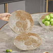 Eolstice Decorative Skull Shape Serving Platter, Plastic Dessert Candy Display Tray, Thematic Party Snack Holder for Halloween Events