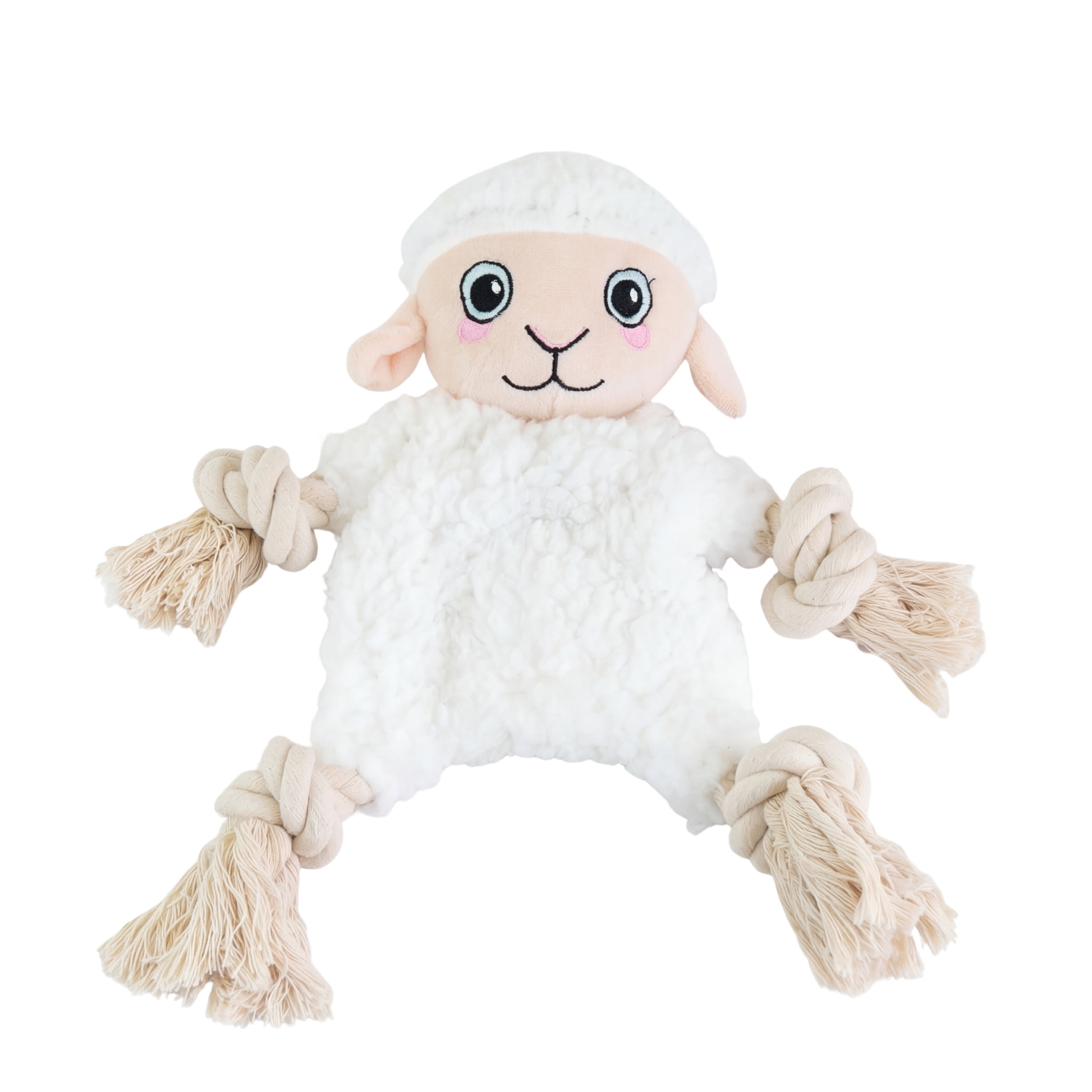 One Paw, Un Jouet en Corde pour Chien en Forme de Patte avec un Squeaker et des Coutures Durables