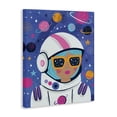thumbnail image 4 of Stupell Industries Astronaut Gal in Space Astrology & Stars Painting Wrapped Canvas Art Print Wall Art, 16 x 20, 4 of 8