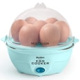 thumbnail image 1 of Hervidor de huevos Nostalgia Retro Electric con 7 capacidades, color aguamarina, 1 of 9