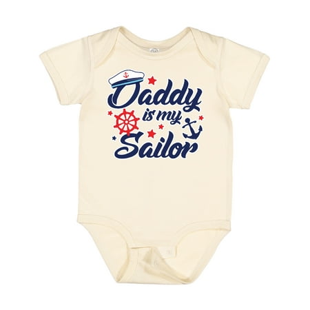 

Inktastic My Daddy is My Sailor Gift Baby Boy or Baby Girl Bodysuit