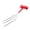 B Red, variant on Agiufgs 2-Prong Hand Fork 1.97 in, Loosens Hard Compacted Soil with Aerator Design, for Garden Beds and Pots Setup and Daily Use, A Red