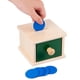 thumbnail image 2 of Alcancía de madera, juguetes Montessori, juguetes de coordinación mano-ojo, alcancía, material educativo, juguetes preescolares para niños., 2 of 5