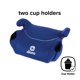 thumbnail image 5 of Asientos de coche elevadores sin respaldo Diono Solana, paquete de 2, azules, 5 of 9