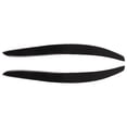 thumbnail image 2 of Headlight Eyebrow, Left Right Glossy Black Colorfast Headlight Eyelid Trim  For Car, 2 of 8
