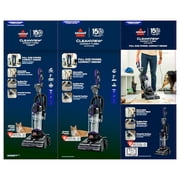 BISSELL CleanView Compact Turbo Bagless, Corded, Compact Vacuum, Lightweight, Scatter-Free Technology, Extension Wand, Model 3437