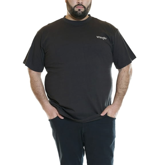 Wrangler Men’s Big and Tall Logo T-Shirt, Sizes 1XL-6XL
