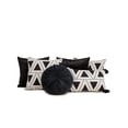 thumbnail image 1 of Set de Cojines Decorativos Antonela  Set Negro 1, 1 of 8