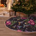 thumbnail image 5 of Sikiie Flowers And Humming Bird1 Christmas Tree Skirt, Christmas Tree Decorations, Christmas Decor, Tree Mat Decoration(30-48IN)-30", 5 of 6