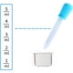 thumbnail image 2 of 5ml Goteros líquidos Clear Medicine Pipetas de silicona y plástico Cuentagotas para ojos con punta de bombilla para niños Moldes de caramelo (paquete de 8), 2 of 5