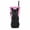 Black, variant on Practical Magic 2 Flicker Flame Candle Tumbler with Straw, Dripping Candle Style Novelty Drink Cup with Flame Detail, Beverage Tumbler for Halloween Gift