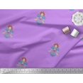 thumbnail image 3 of Soimoi Silk Fabric Leaves & Floral Artistic Fabric Prints By Yard 42 Inch Wide, 3 of 5